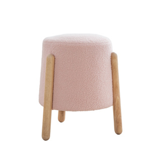 【生活工場】【預購品】自然簡約生活布丁圓凳(粉色) 圓凳 椅凳 凳子