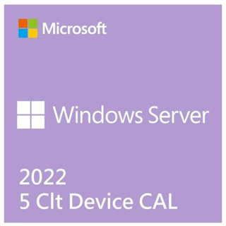 正版 Microsoft Win Svr CAL 2022 繁中 5 Clt Device CAL隨機版可到府安裝附發票
