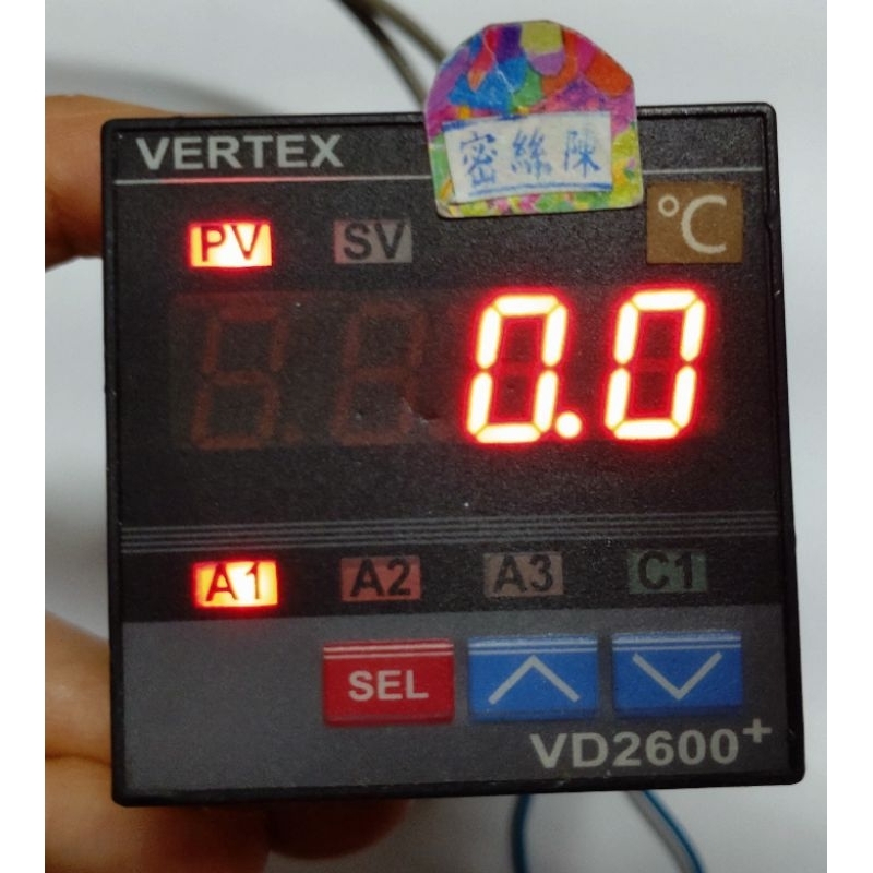 🌞二手現貨保固VERTEX巨諾PID溫控器 VD2600+ 入LINEAR 警報*3 RS485 100-240VAC