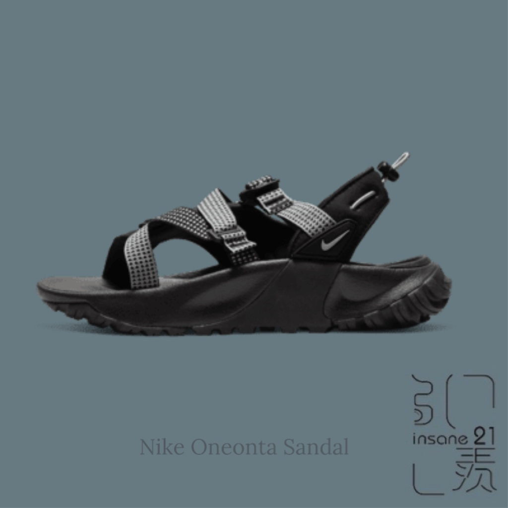 NIKE ONEONTA SANDAL 涼拖鞋 黑灰 DJ6601-001/DJ6603-001 【Insane-21】