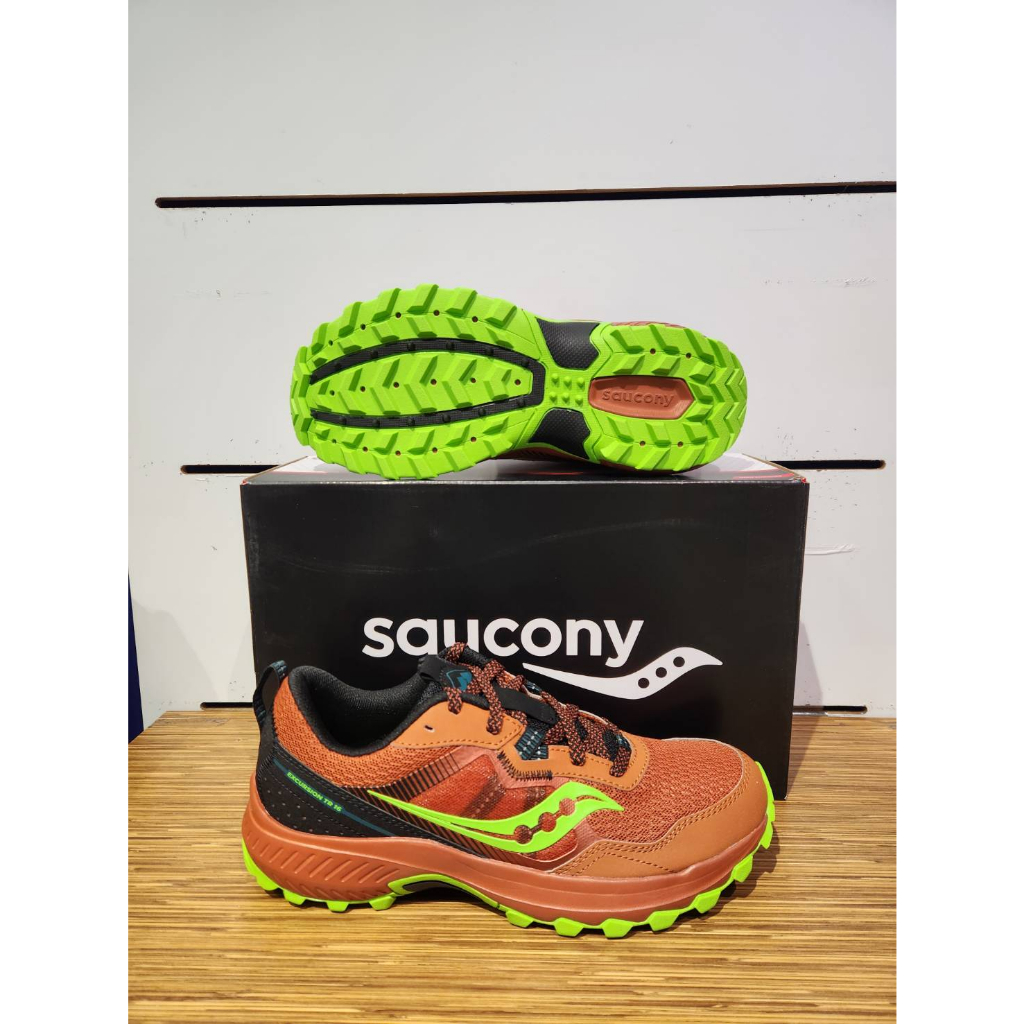 SAUCONY EXCURSION TR16男款 戶外越野鞋 橘色SCS20744-16