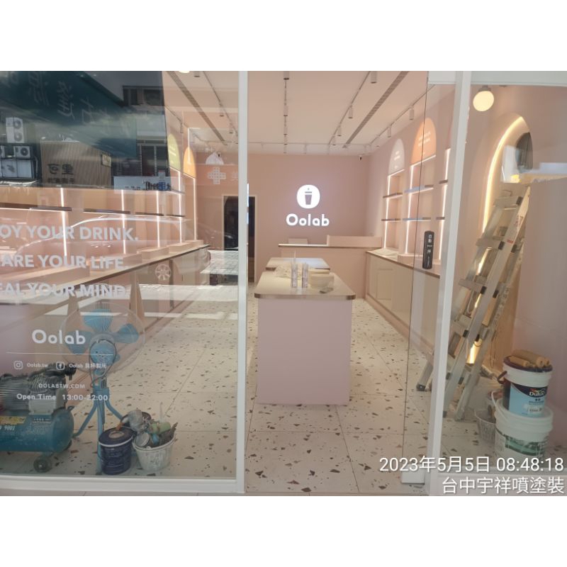 台中專業油漆 台中油漆 裝潢場 店面 華夏 公寓 大樓油漆 乳膠漆 水泥漆施工