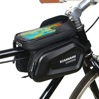 RZAHUAHU 硬殼【雙邊包】手機包 上管包 馬鞍包 腳踏車 機袋手機座 自行車包 手機包置物袋【RT-462】