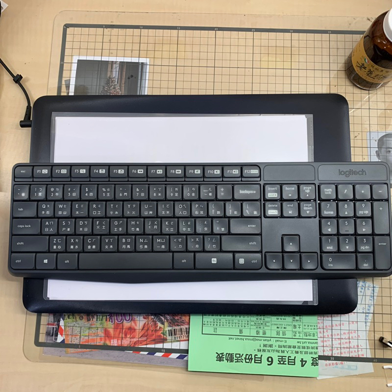 《二手價可議》Logitech羅技 MK235無線滑鼠鍵盤組