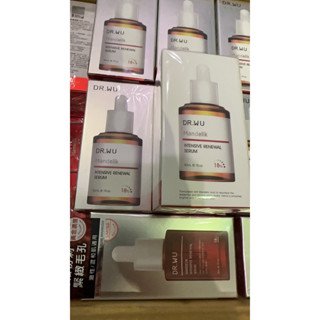 現貨❤️限時特價❤️DR.WU 臺灣公司貨 可集點 全新塑封 18%杏仁酸亮白煥膚精華 舊版和新包裝小紅瓶都有