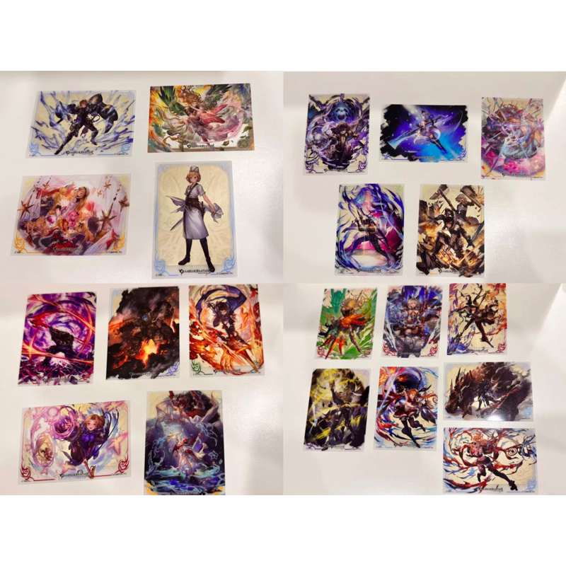 🍭Ruo🍭 日版現貨 碧藍幻想 5 GBF Granblue Fantasy 收藏卡 透明卡 食玩