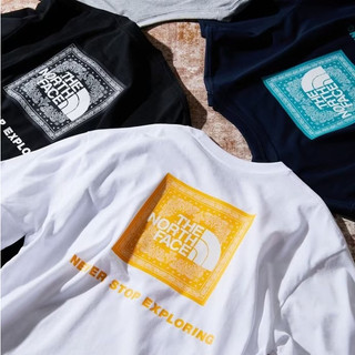 【XIAOLU】 THE NORTH FACE BANDANA SQUARE TEE 短袖 短T 變形蟲 NT32349