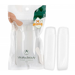 Vitality&Beauty 便攜軟管擠壓分裝瓶(2入) 【小三美日】DS013879