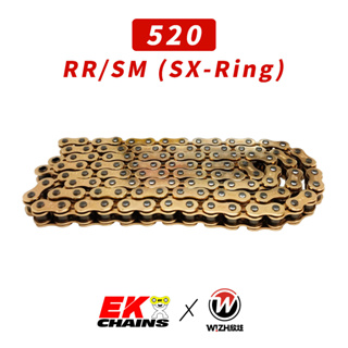 【EK】520｜RR/SM系列 SX-Ring型油封 120L 黃金｜油封鏈條 現貨｜W!ZH 欣炫