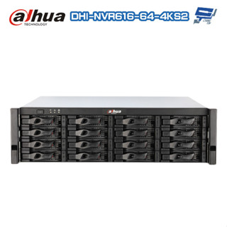 昌運監視器 大華 dhi-nvr616-64-4ks2 64路 網路影像錄影主機 支援16硬碟 請來電洽詢