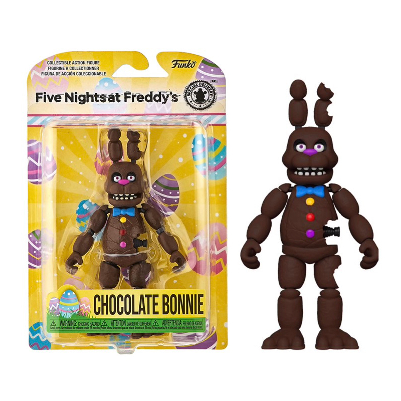 美國Funko Five Nights At Freddy's佛萊迪五夜驚魂復活節巧克力Bonnie可動公仔12.7公分