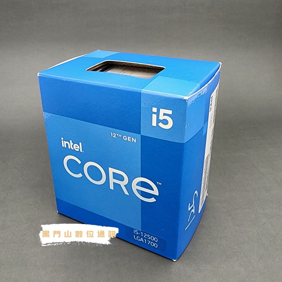 【含稅開發票】INTEL CORE 12TH GEN / I5-12500 / LGA1700 / 原廠保固