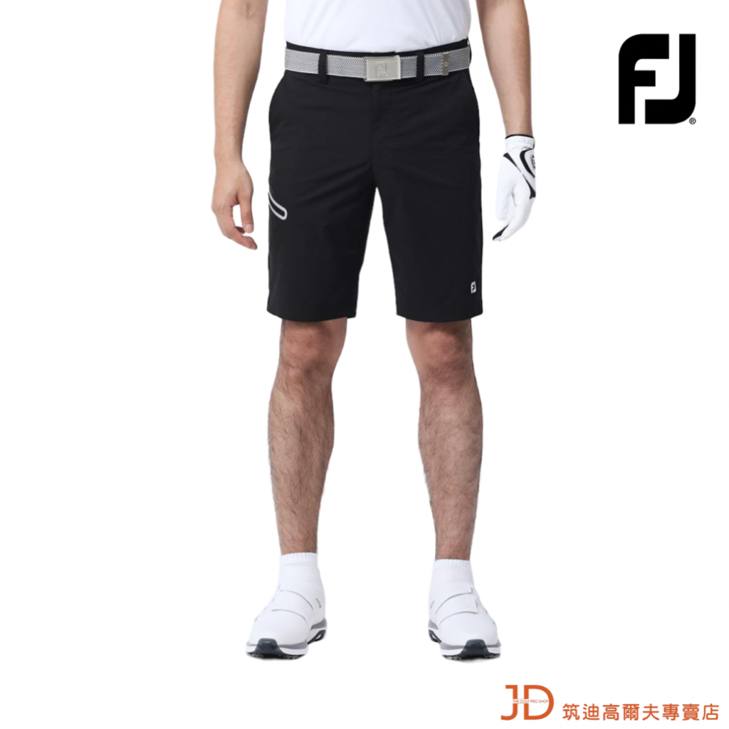 FootJoy 高爾夫男短褲 #80544 黑