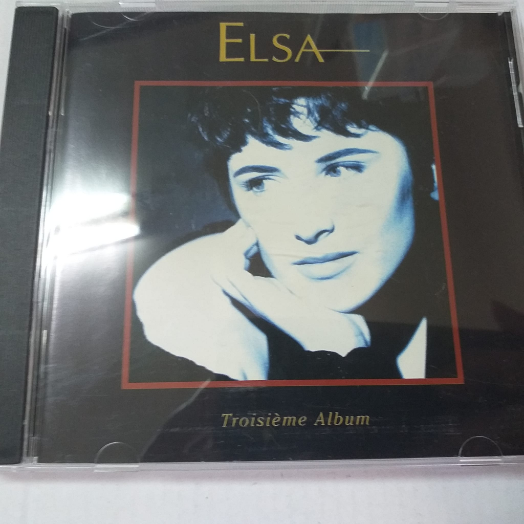 法國玉女Elsa艾爾莎Troisieme Album 第3張專輯關淑怡繾綣星空下假的戀愛等翻唱極新 歐版