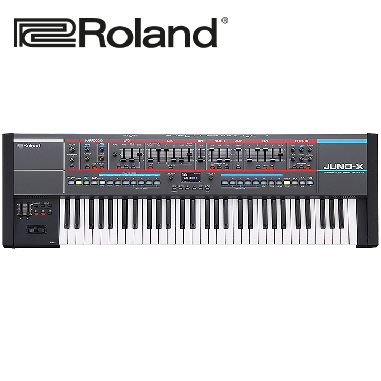 Roland JUNO-X 傳統進階合成器/61鍵鍵盤/原廠公司貨
