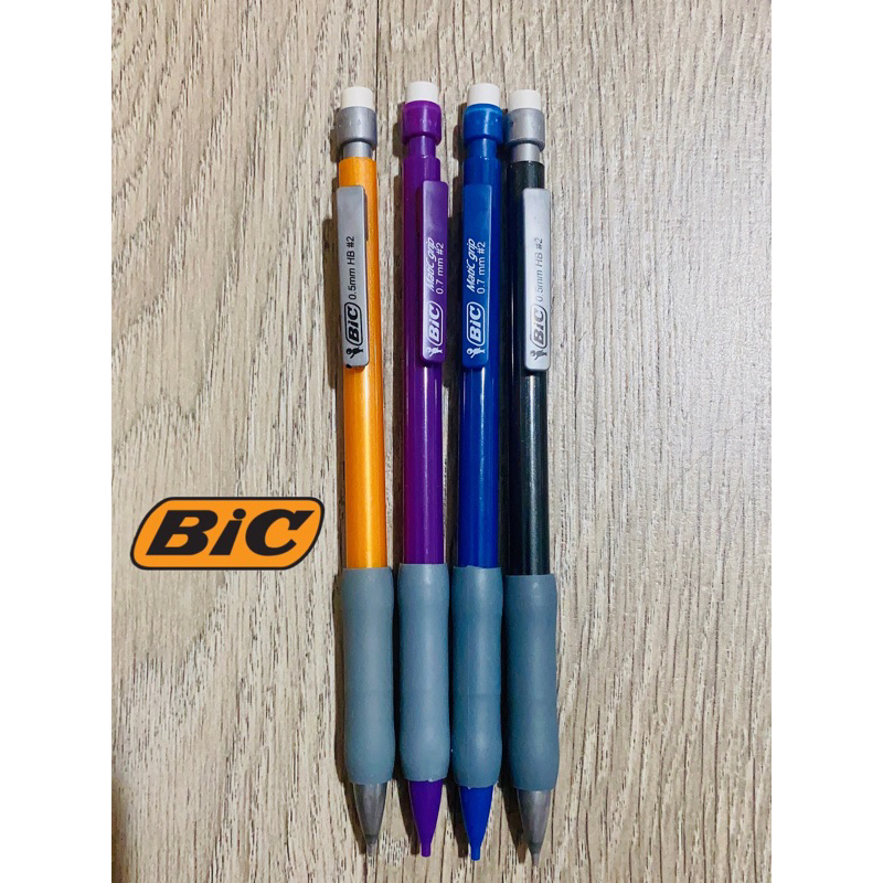 🇺🇸（現貨）BIC Xtra-Comfort此款握把處有軟墊 自動鉛筆 超舒適機械鉛筆附握把 0.5mm 0.7mm