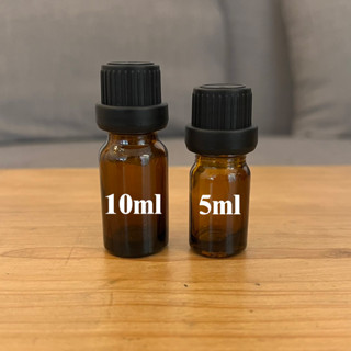 預購『成箱免運』10ml 5ml 咖啡色精油瓶精油厚玻璃分裝瓶附防盜蓋與內塞
