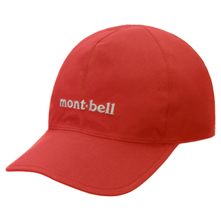 【mont-bell】1128691 紅【Gore-tex/70D/棒球帽】Meadow Cap GTX 防曬防水帽
