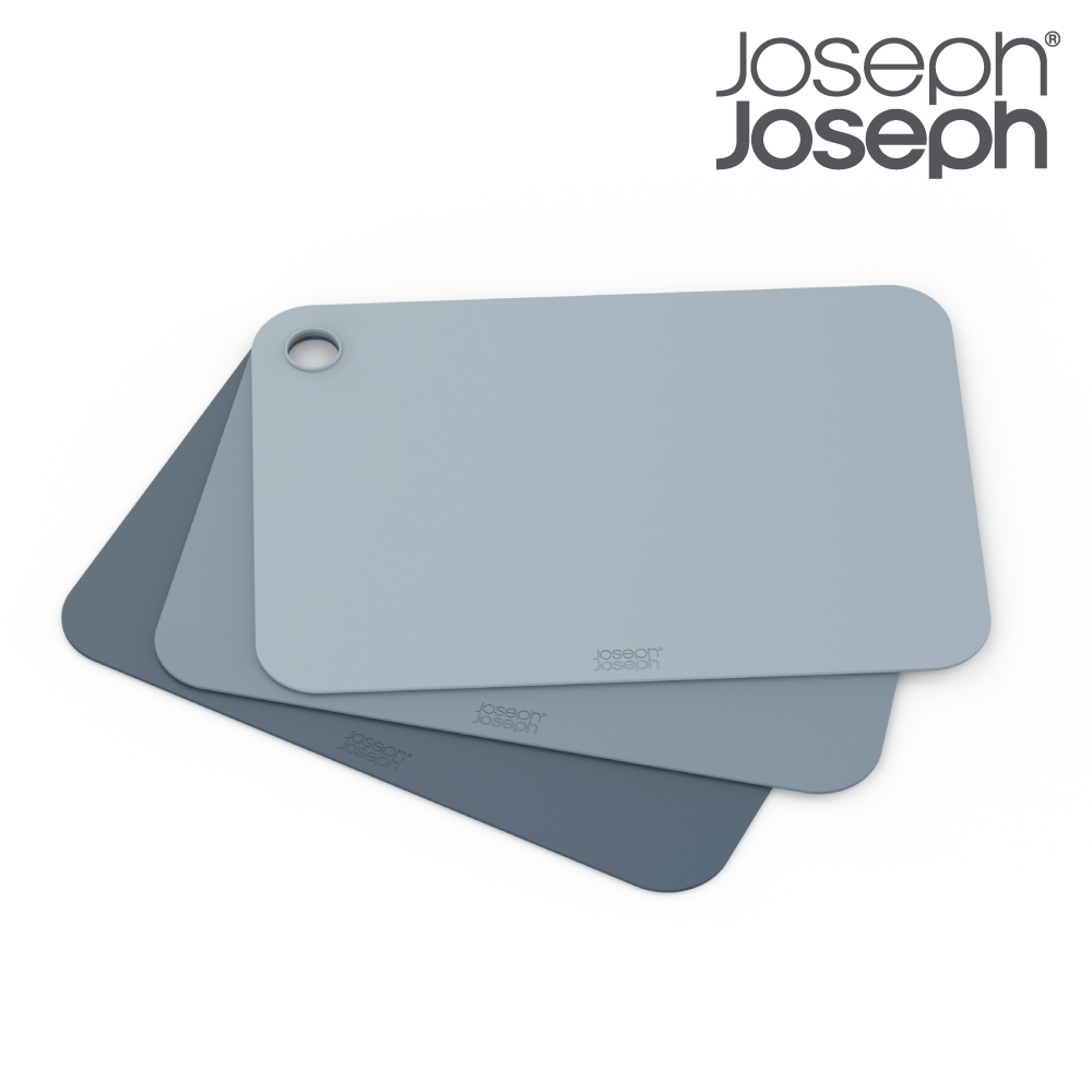 【英國Joseph Joseph】砧板三件組-天空藍《WUZ屋子》餐廚用品 戶外 好攜帶 砧板組 砧板