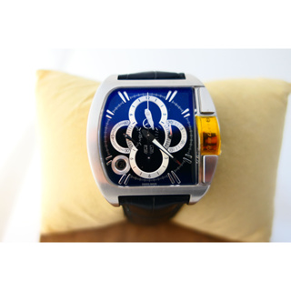 [吉宏精品交流中心]TAG HEUER 豪雅 SLR 賓士標誌 自動機械 皮帶 計時碼錶(近全新)(盒卡全)