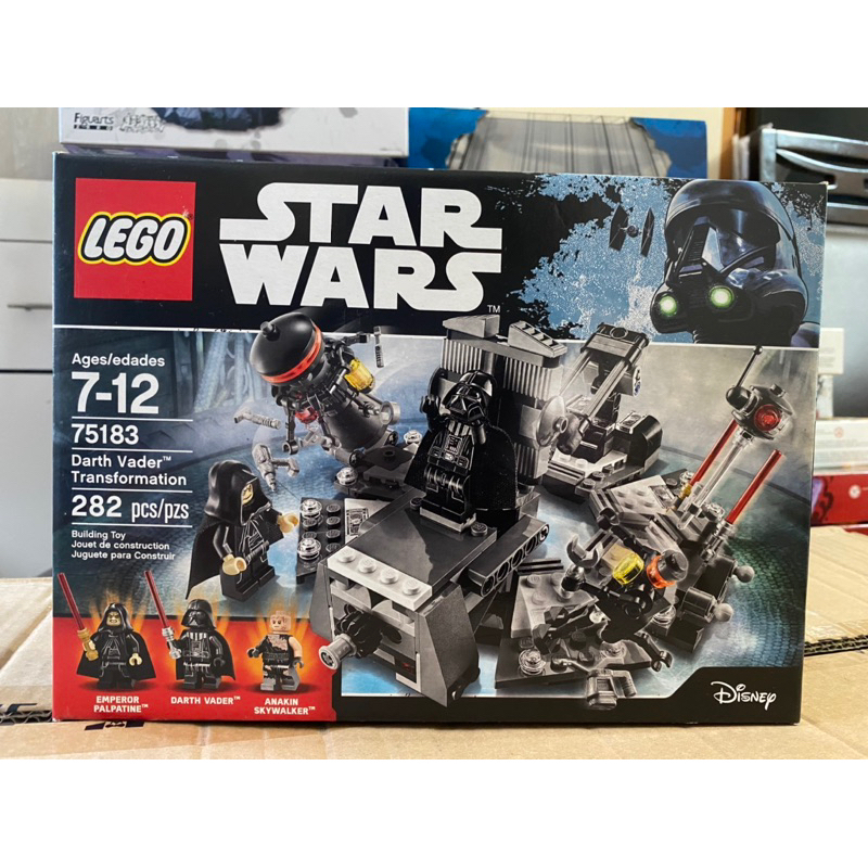 Lego 75183 星戰 達斯維達的誕生 Star Wars Darth Vader Transformation