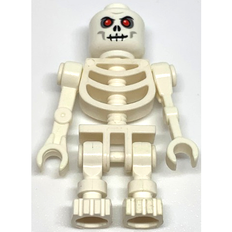 「翻滾樂高」LEGO 7090 7079 樂高人偶 城堡骷髏人 Skeleton Warrior (cas328)