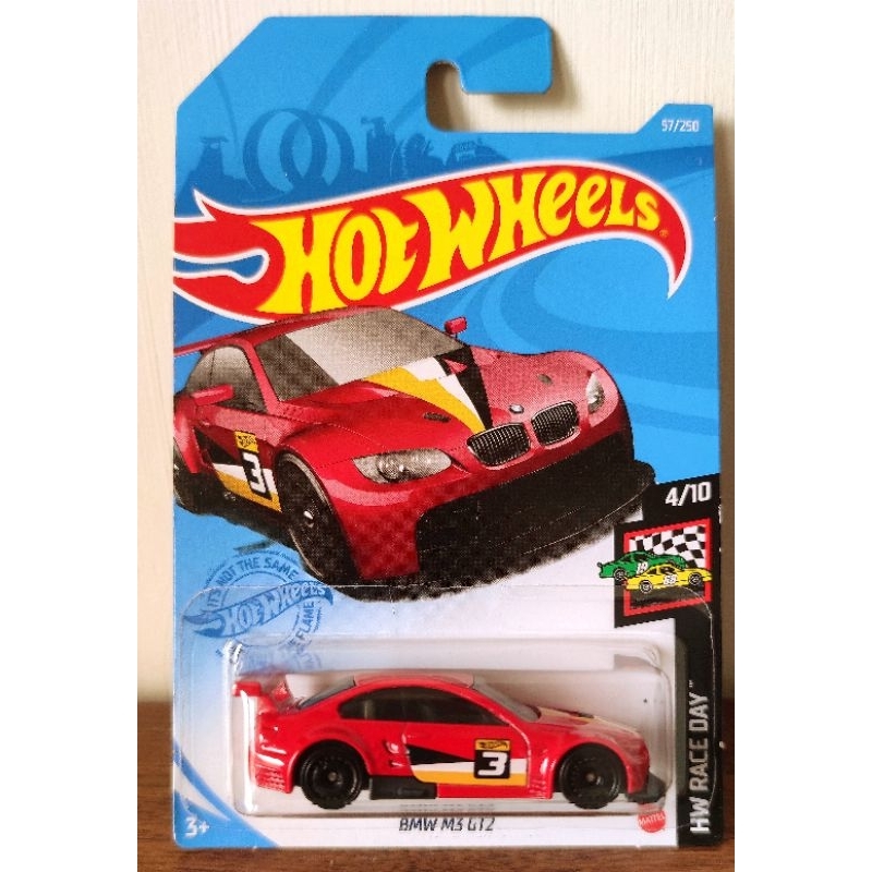 風火輪 HOTWHEELS BMW M3 GT2 紅色塗裝