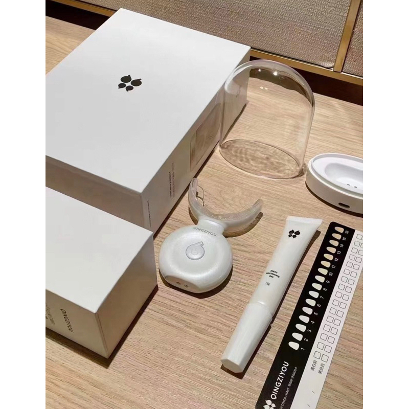 🔥現貨 台灣出貨🔥全新正品公司貨 黃牙橡皮擦🔥 輕自由美牙儀🦷冷光牙齒儀💓 qingziyou 抖音熱款