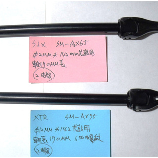 Shimano (AX65 slx)(AX75 xtr)花鼓桶軸貫通軸粗心軸12*142mm-2蝦