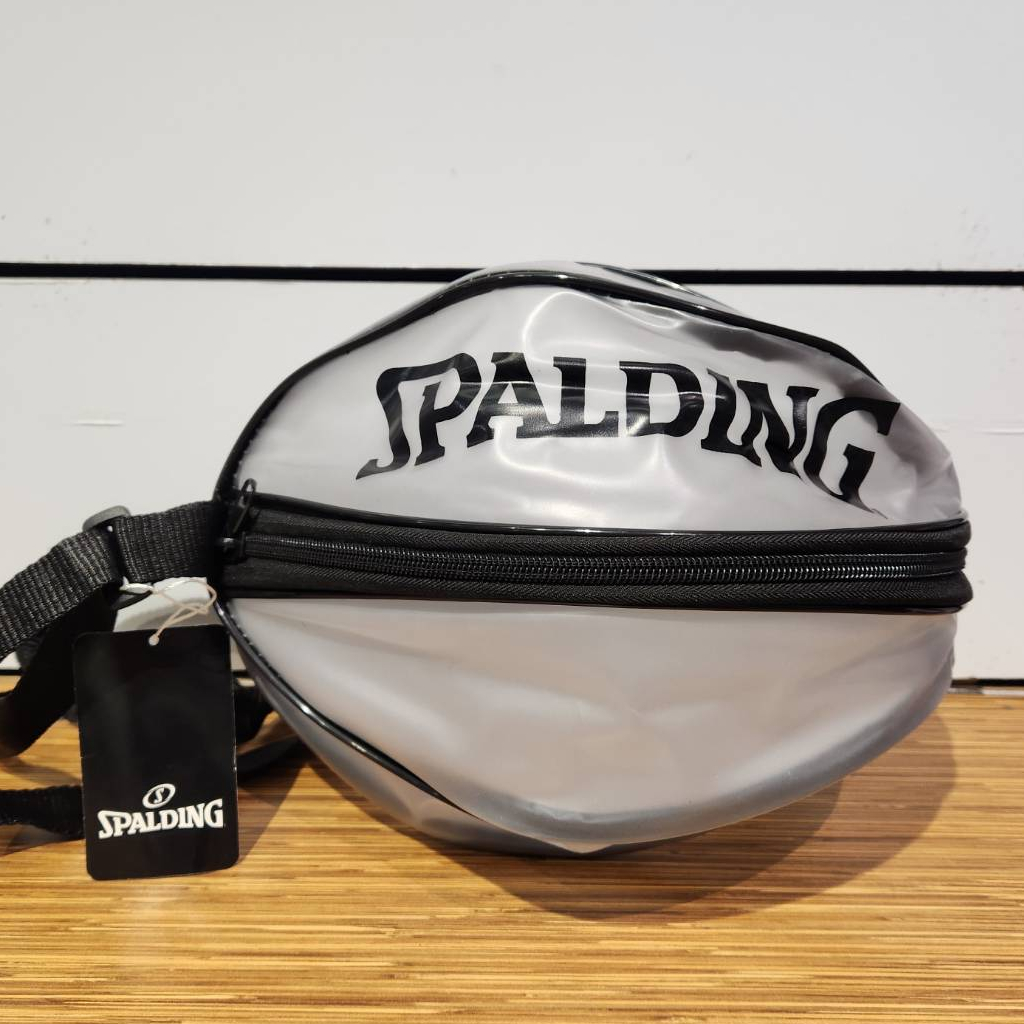 【清大億鴻】SPALDING 單顆裝籃球瓢蟲袋 黑色SPB5309N00