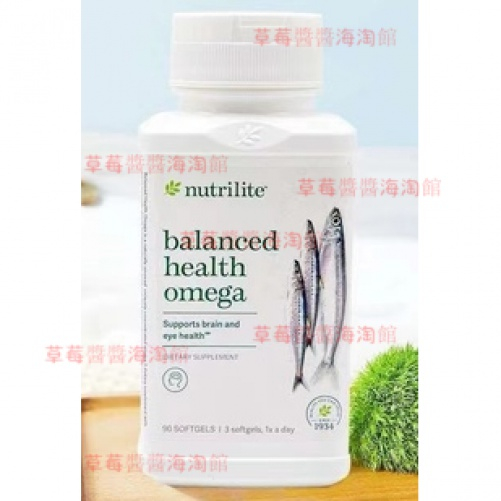 安利紐崔萊深海健康魚油omega-3 DHA平衡魚油膠囊
