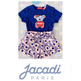 Jacadi Paris 法國童裝 。Liberty夏日印花女孩短褲