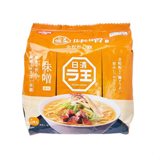 NISSIN日清 麵王 5食包麵-味噌風味 495g(原售價265)【Donki日本唐吉訶德】拉王