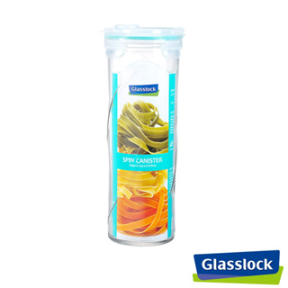 【全新現貨】Glasslock多功能玻璃保鮮瓶 冷水壺兩用瓶1.6L 長型義大利麵罐 零食乾糧收納罐 不釋放毒素 韓國製