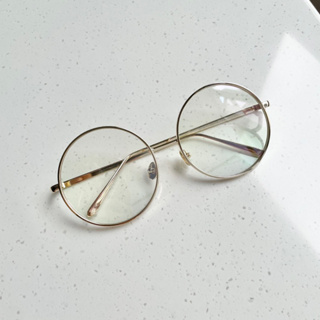 金框復古造型眼鏡 無度數 日本購入