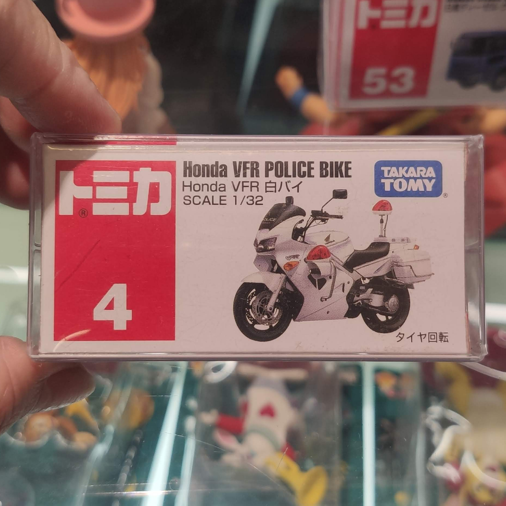👾玩來玩具👾Tomica 4 Honda VFR Police Bike