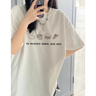 【林木木】短袖 t恤 純棉 oversize 短袖上衣 衣服 女生上衣 顯瘦 t 休閒 夏季 ins 風 原宿風
