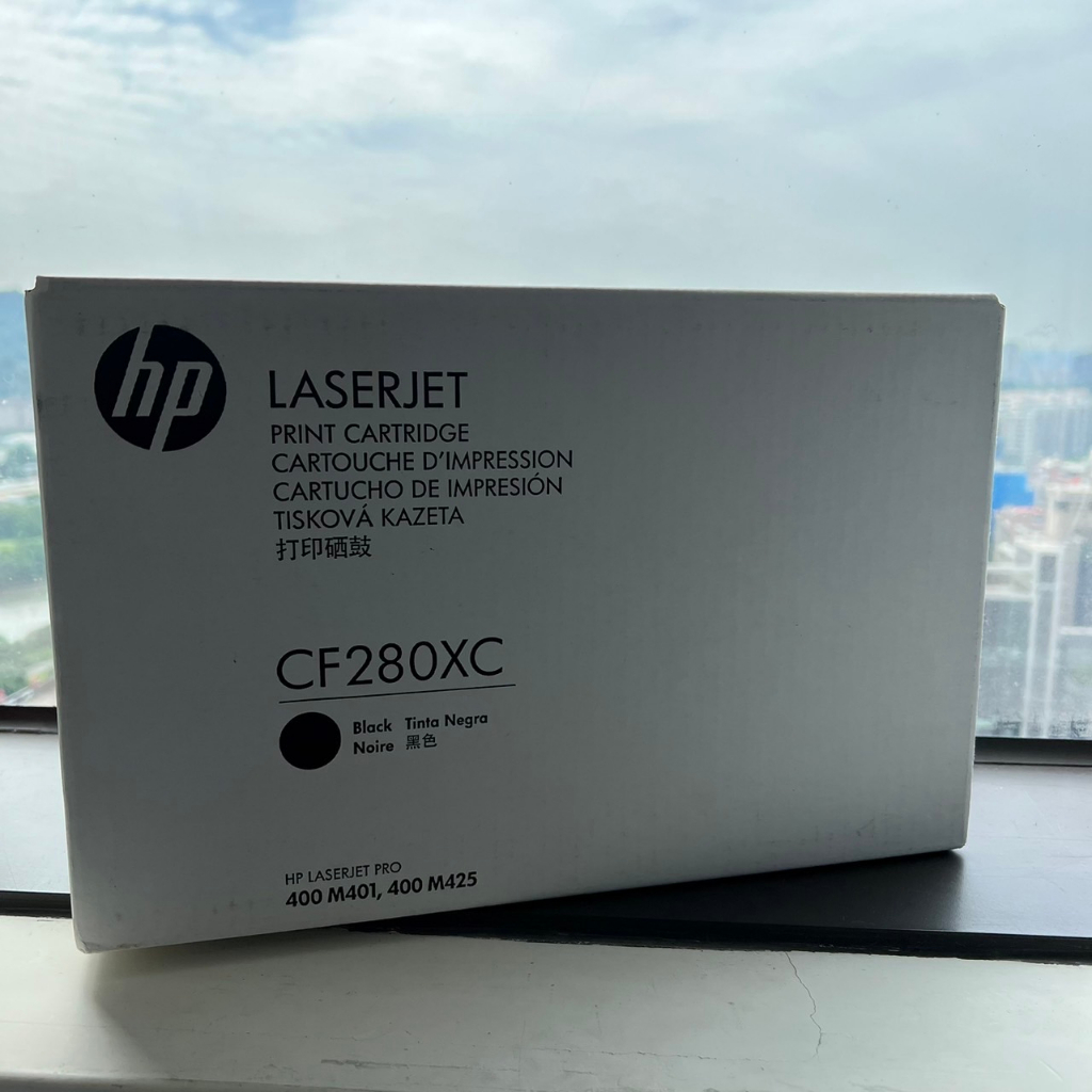 【現貨】HP 80X LJ Pro M401/M425 黑色高容量原廠碳粉匣 CF280XC (白盒包裝)