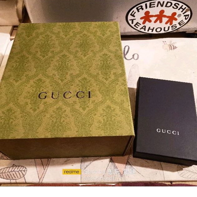 Gucci古馳 收納紙盒  真品