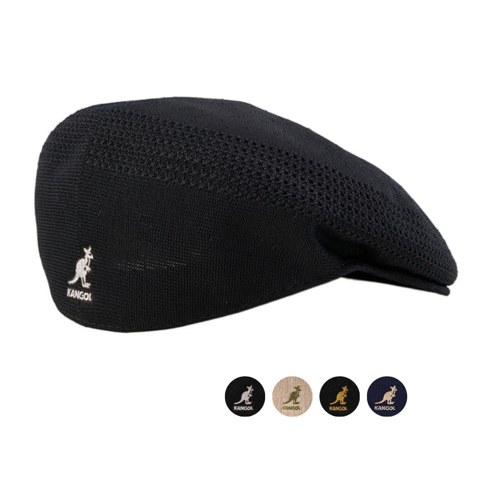 KANGOL TROPIC 504 VENTAIR 袋鼠 編織小畫家帽 透氣貝雷 LOGO休閒小偷帽 男女 0290BC