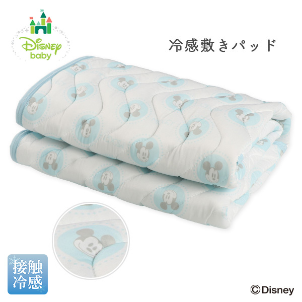 天使之森🌟迪士尼disney 米奇米妮小熊維尼 接觸冷感 涼感 嬰兒寶寶床墊保潔墊吸汗墊 兒童午睡墊