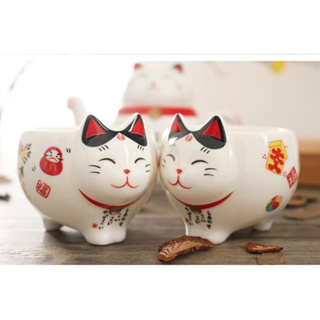 日式 招財貓茶具組 陶瓷 日系 可愛 伴手禮 禮物