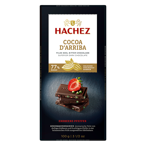 【HACHEZ】21365草莓巧克力77%  _100g｜品牌旗艦店 情人節、告白禮、巧克力禮盒