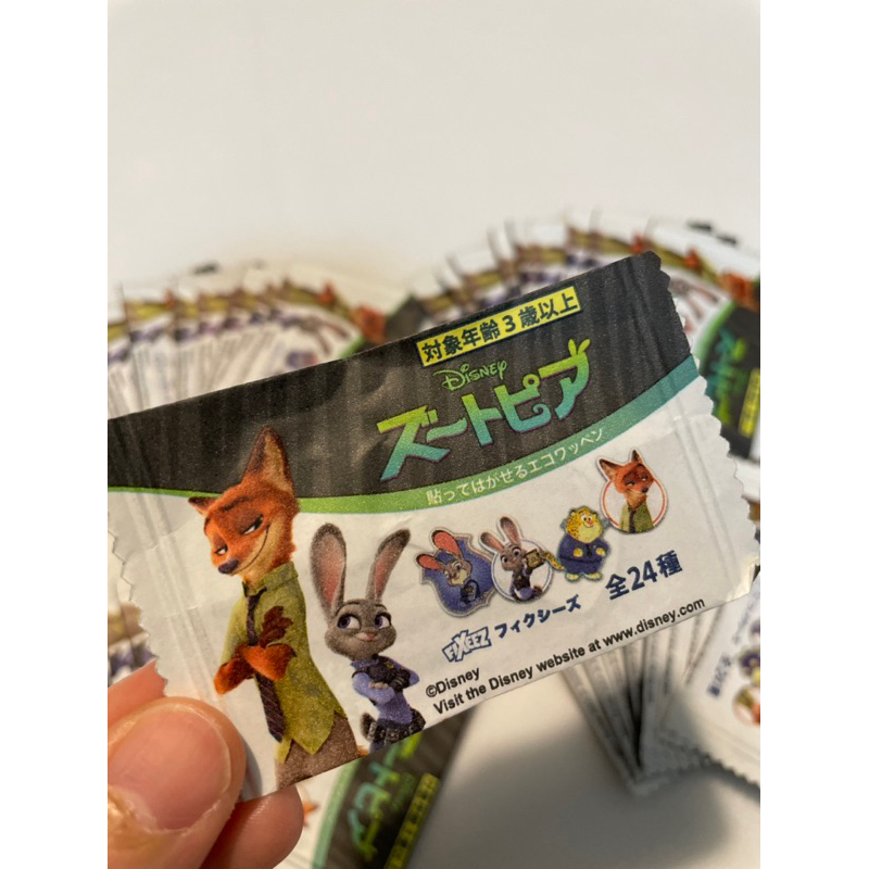 💝日本大創獨家滿額贈X迪士尼皮克斯動畫電影動物方程式Zootopia~限量聯名款經典角色熨燙貼（已拆封）動物方城市 茱蒂