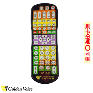 【Golden Voice 金嗓】RX-300 原廠點歌遙控器 (含皮套) 全新公司貨