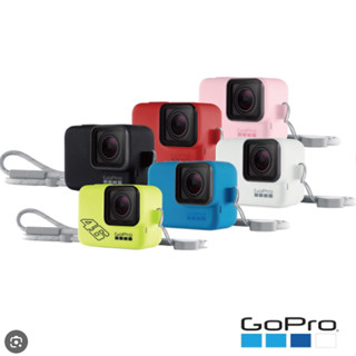 GoPro HERO5/6/7 Black專用矽膠護套+繫繩 ACSST-010 福利品