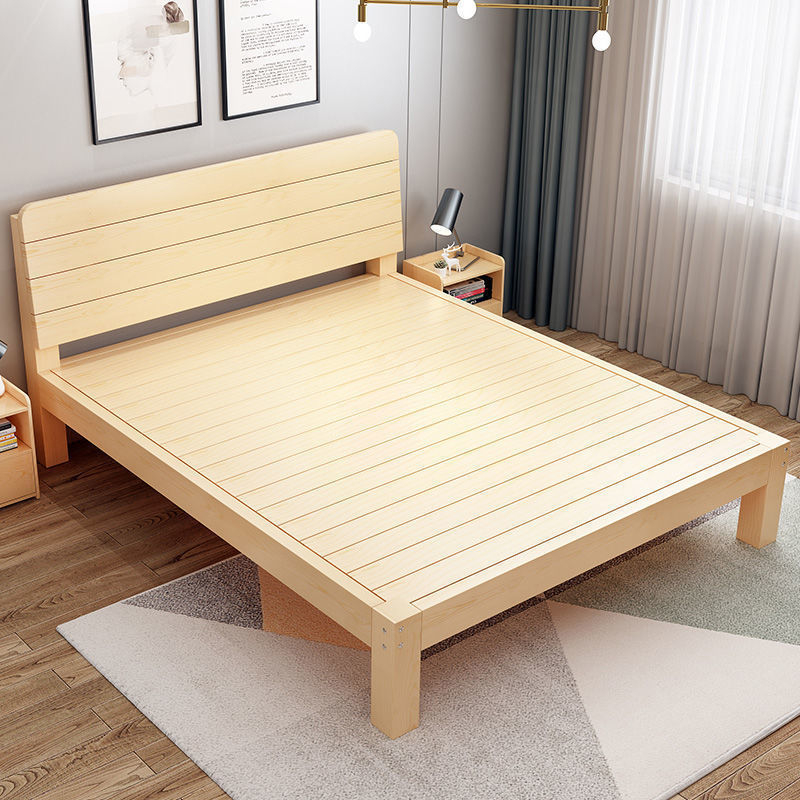 高床頭款 艾利實木床架 床底 榻榻米矮床 雙人床 單人床 木床 床底