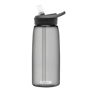 《6月活動優惠中~》美國 CAMELBAK 1000ml eddy+ 多水吸管水瓶RENEW 炭黑