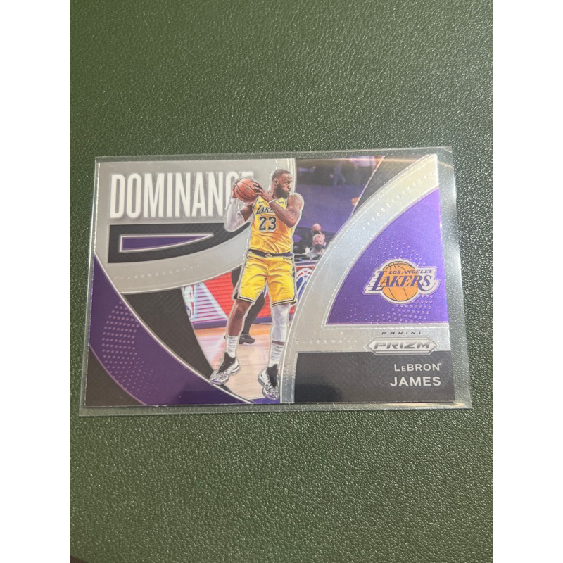 NBA球員卡F 2021-22 Panini Prizm Dominance LeBron James