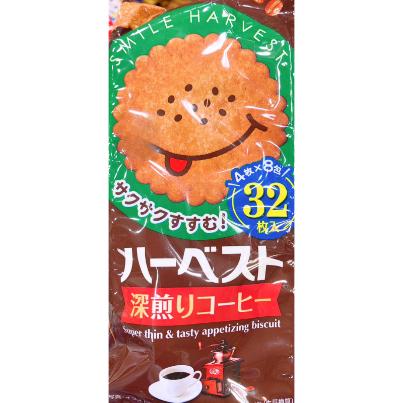 【亞菈小舖】日本零食 東鳩 深煎咖啡味微笑餅乾 88g【優】